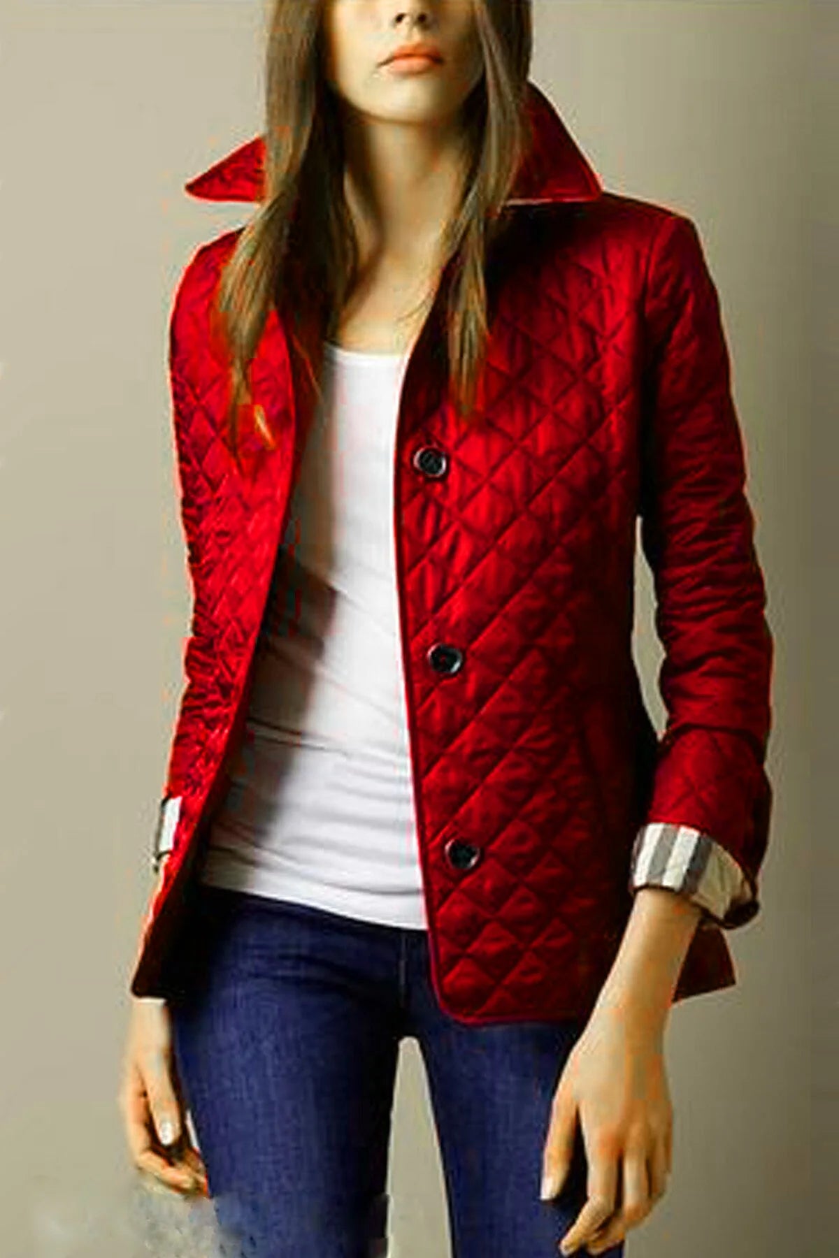 Veste Femme Evelyn en Coton Premium à Finition Soignée