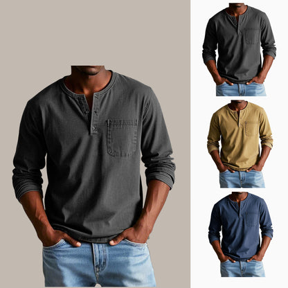 ACHETEZ 1, RECEVEZ 3 — T-SHIRT HOMME RAGLAN VINTAGE EN COTON ET LIN